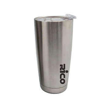 Travel Stainless Steel Vacuum Auto Mug Silver 20oz as Good as Yeti